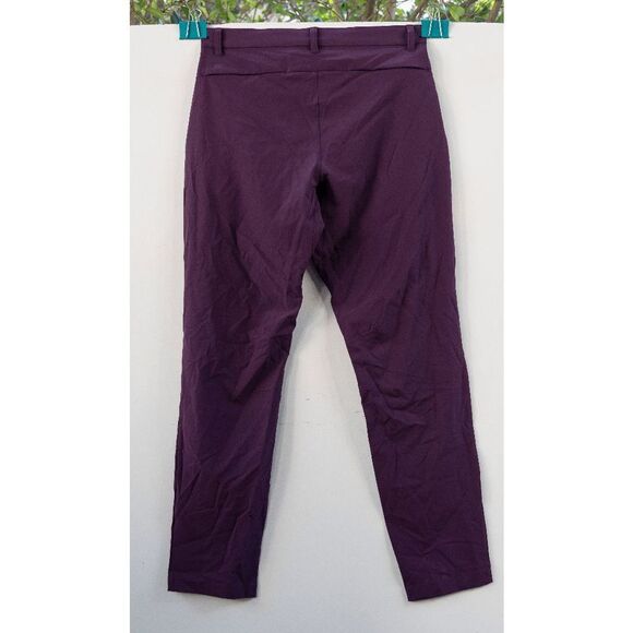 Fabletics NWOT Men's 4-Way Stretch Water Resist The Only Pant Purple‎ Size 29x32 - Picture 4 of 4